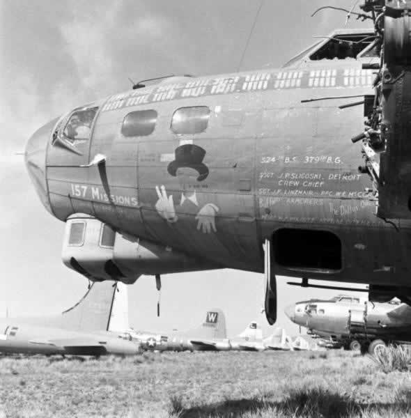 B-17 Flying Fortress surviving aircraft, serial numbers, names 